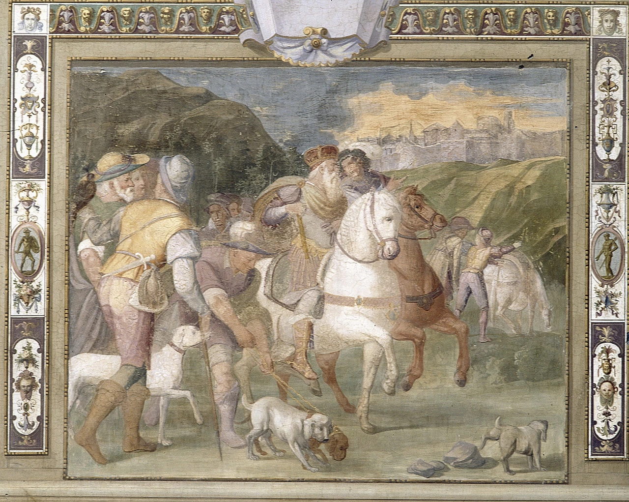 Scena di caccia - Villa medicea della Petraia, Firenze